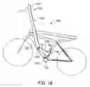 Fig. 14 - Phase independent row motion propelled bicycle