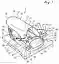 Fig. 04 - Device for receiving a foot or a boot on a gliding apparatus