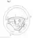 Fig. 02 - Driver-airbag-apparatus-attaching structure and steering wheel
