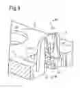 Fig. 07 - Driver-airbag-apparatus-attaching structure and steering wheel
