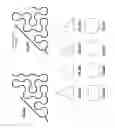 Fig. 32 - Multiple frequency projected artificial magnetic mirror and antenna application thereof