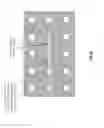 Fig. 40 - Multiple frequency projected artificial magnetic mirror and antenna application thereof