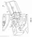 Fig. 10 - Hinge mechanism for a fluid filled lens assembly