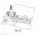 Fig. 19 - Hinge mechanism for a fluid filled lens assembly