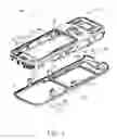 Fig. 02 - Portable electronic device with fastening structure