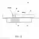 Fig. 03 - Backlight module with heat dissipating element and heat sink