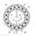 Fig. 01 - RADIAL BEARINGS OF INCREASED LOAD CAPACITY AND STABILITY WITH ONE AXIALLY ASYMMETRIC BEARING COMPONENT