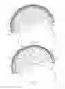 Fig. 03 - Rebound-dampening headgear liners with positioning feature
