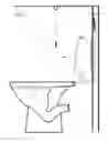 Fig. 14 - Ventilated toilet