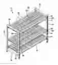 Fig. 01 - Pultruded scalable shelving system