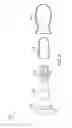 Fig. 09 - Biocompatible, human implantable apparatus and method for fully encasing a circuit within a polymer housing