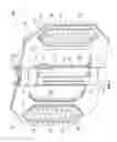 Fig. 02 - Folding worklight with attachment mechanism
