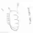 Fig. 15 - Pressure activated lighted glove