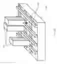 Fig. 15 - Adjustable mattress with interchangeable foam springs
