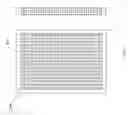 Fig. 16 - Adjustable mattress with interchangeable foam springs