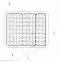 Fig. 17 - Adjustable mattress with interchangeable foam springs