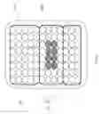 Fig. 22 - Adjustable mattress with interchangeable foam springs
