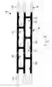 Fig. 09 - MASONRY UNIT FOR CONSTRUCTING A MULTI-WYTHE WALL