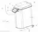 Fig. 01 - Canister with lever actuated latch