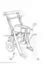 Fig. 01 - Tilting paint spray pump and cart