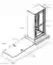 Fig. 01 - SERVER CABINET WITH DUAL-FUNCTION SIDE DOOR