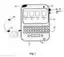 Fig. 02 - System and method for recognizing a keystroke in an electronic device