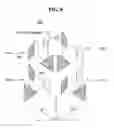 Fig. 09 - Subpixel arrangement structure for a display device and display device