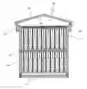 Fig. 01 - Beehive enclosure with moisture elimination