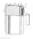 Fig. 01 - Filter element having sealing members and methods