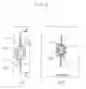 Fig. 05 - Bowstring vibration dampeners and sights