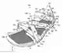 Fig. 01 - Article of footwear with mesh on outsole and insert