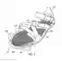 Fig. 07 - Article of footwear with mesh on outsole and insert