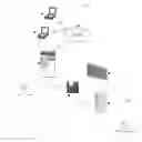 Fig. 01 - SYSTEM, SOFTWARE APPLICATION, AND METHOD FOR DISPLAYING THIRD PARTY MEDIA CONTENT IN A PUBLIC SPACE