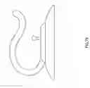 Fig. 17 - Removable safety handle for motorcycle passengers