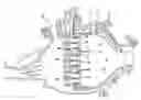 Fig. 01 - Gas turbine engine combustor with CMC heat shield and methods therefor