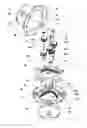 Fig. 01 - Drive mechanism for an oscillating piston rotor