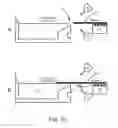 Fig. 09 - Removing a sheet from the surface of a melt using gas jets