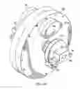 Fig. 08 - Asymmetric planetary drive assembly for use in shakers