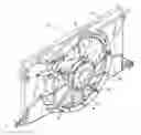 Fig. 01 - MOTOR RING AND SPLASH SHIELD ARRANGEMENT FOR A FAN ASSEMBLY