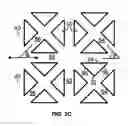 Fig. 05 - High frequency piezocomposite with triangular cross-sectional shaped pillars