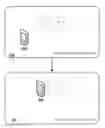 Fig. 01 - Extending digital artifacts through an interactive surface to a mobile device and creating a communication channel between a mobile device and a second mobile device via the interactive surface