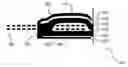 Fig. 01 - Magnetic write head with flux diverting structure