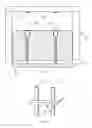 Fig. 08 - ADJUSTABLE SHELVES WITH LIGHTING FIXTURE