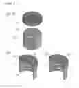 Fig. 03 - MICRONEEDLE CAP SYSTEM ENABLING ADJUSTMENT OF OUTFLOW RATE OF ACTIVE SUBSTANCE