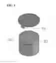 Fig. 05 - MICRONEEDLE CAP SYSTEM ENABLING ADJUSTMENT OF OUTFLOW RATE OF ACTIVE SUBSTANCE