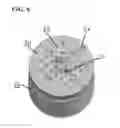 Fig. 07 - MICRONEEDLE CAP SYSTEM ENABLING ADJUSTMENT OF OUTFLOW RATE OF ACTIVE SUBSTANCE