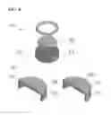 Fig. 09 - MICRONEEDLE CAP SYSTEM ENABLING ADJUSTMENT OF OUTFLOW RATE OF ACTIVE SUBSTANCE