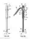 Fig. 08 - Spinal fixation system having locking and unlocking devices for use with a multi-planar, taper lock screw