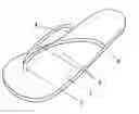 Fig. 01 - SANDAL SUITABLE FOR POST-PEDICURE USE