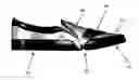 Fig. 01 - Shoe with transverse aperture and cover